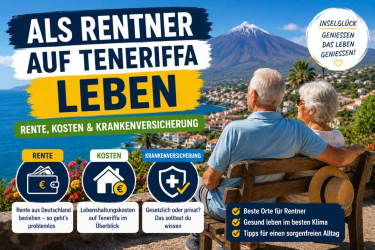 Als Rentner auf Teneriffa leben – Rente, Kosten und Krankenversicherung