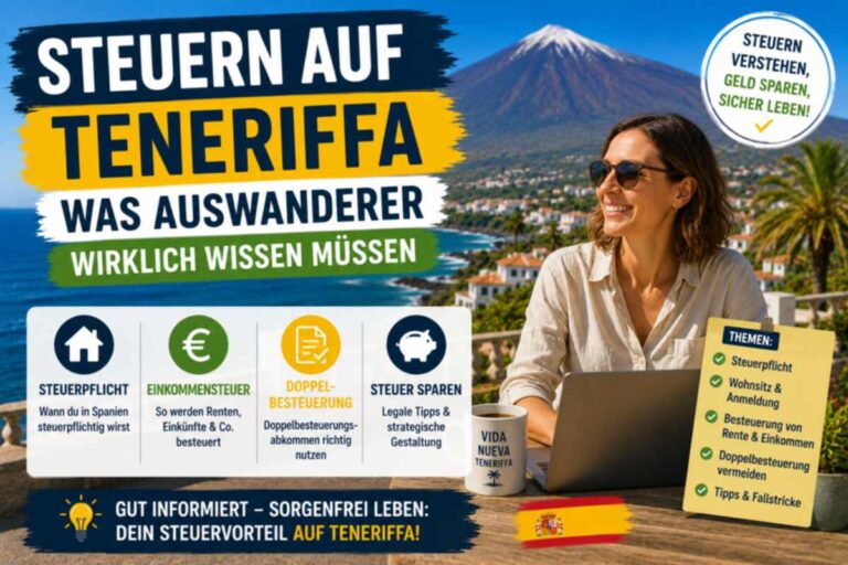 Steuern auf Teneriffa – was Auswanderer wirklich wissen müssen